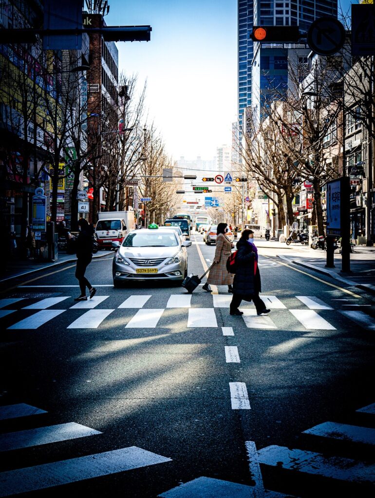 street, crossroads, traffic, pedestrians, pedestrian crossing, traffic light, stop light, road, transportation, vehicles, people, street photography, crossroads, crossroads, crossroads, crossroads, crossroads, pedestrian crossing, pedestrian crossing, pedestrian crossing, traffic light, stop light, people